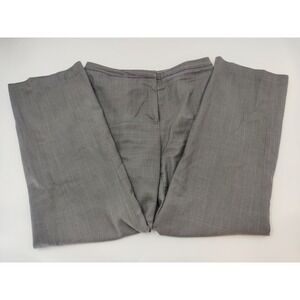 Calvin Klein Women's Gray Plaid Career Pants Size 10 Polyester Blend‎